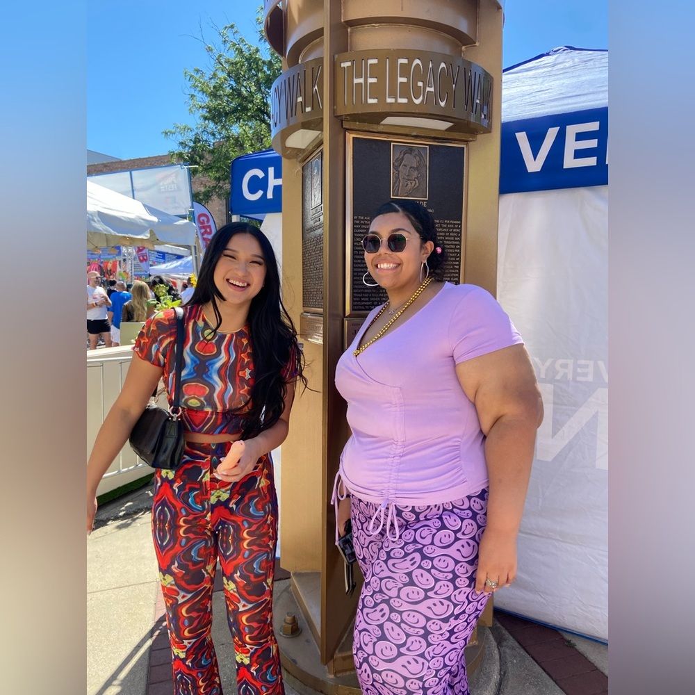 Kendall & Kylie printed mesh cover up set in Red Spice